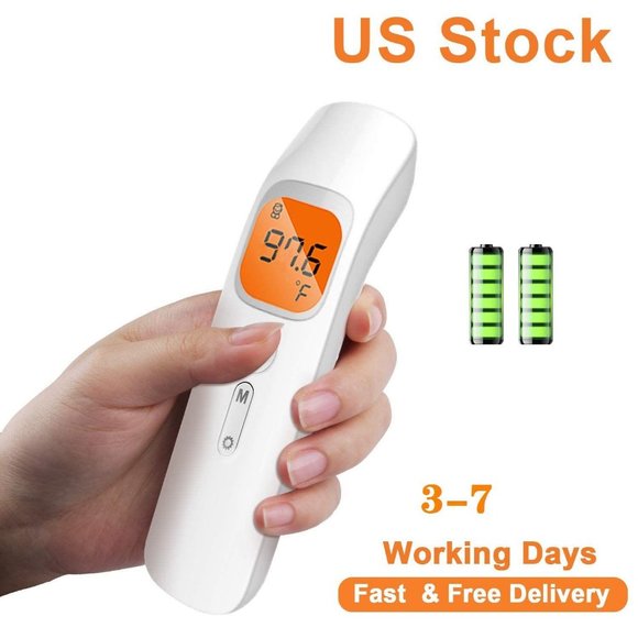 Digital Forehead Thermometer Non-Contact Safety Scan NEW - Picture 5 of 6